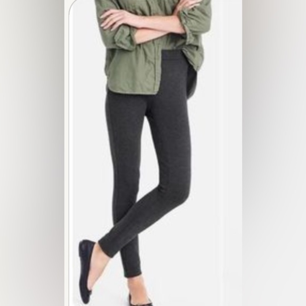 J. Crew Pixie Skinny pants Size 2 Charcoal Gray